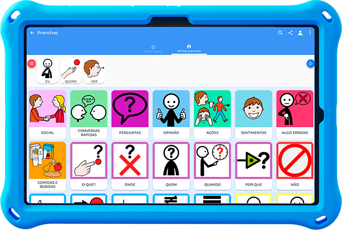 Tablet Expressia - Pictogramas